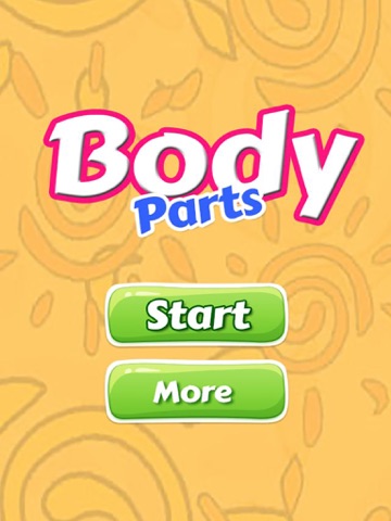 Body parts english vocabulary - náhled