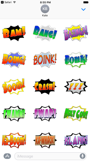 Ka-Pow! Comic Sound Effect Bubbles(圖3)-速報App