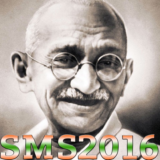 Gandhiji SMS 2016 - 1000+ messages and Jokes icon