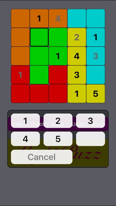 Logi5Puzz 5x5 Jigsaw Sudoku 