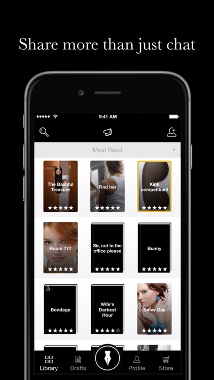 Kink - Adult story messenger - Collaborate and read romance and mature fiction stories