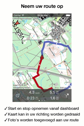 Topo GPS Denmark screenshot 3