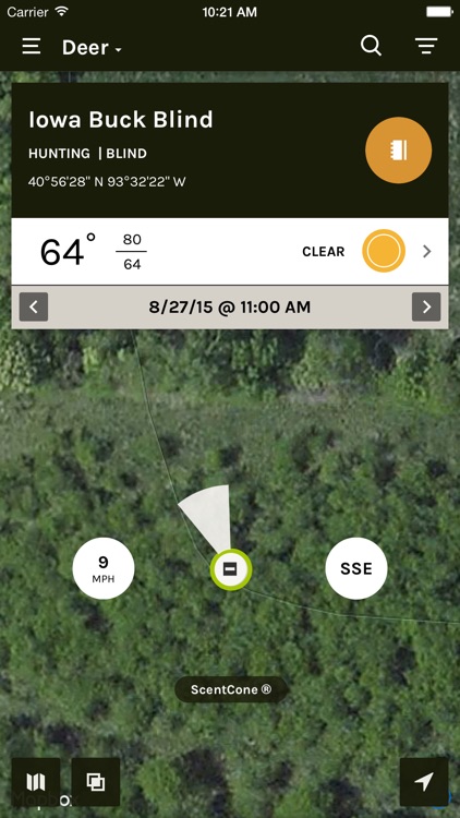 ScoutLook Hunting: Weather, Maps and hunting logs