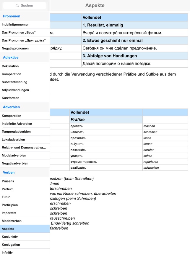 Russische Grammatik für iPad(圖1)-速報App