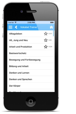Vokabeltrainer Deutsch Englisch screenshot 2