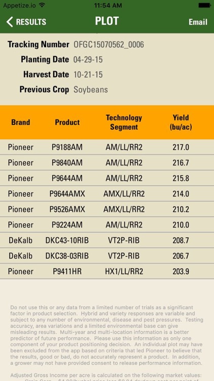 Pioneer® Seed Guide app screenshot-4