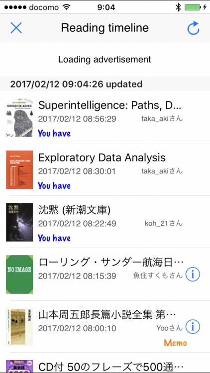 ReadingApp