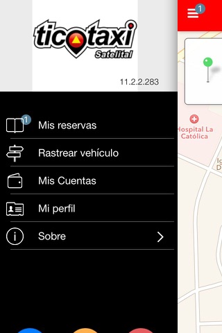 Ticotaxi Satelital screenshot 2