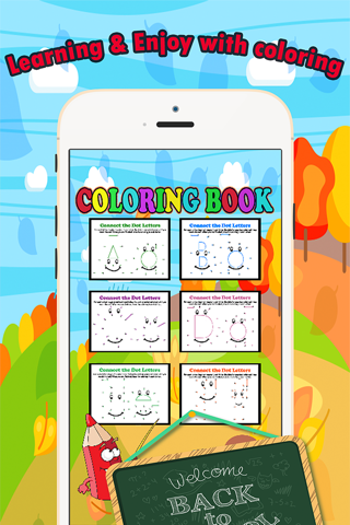 Clique para Instalar o App: "ABC Coloring Book Dot To Dot For Kids And Toddlers"