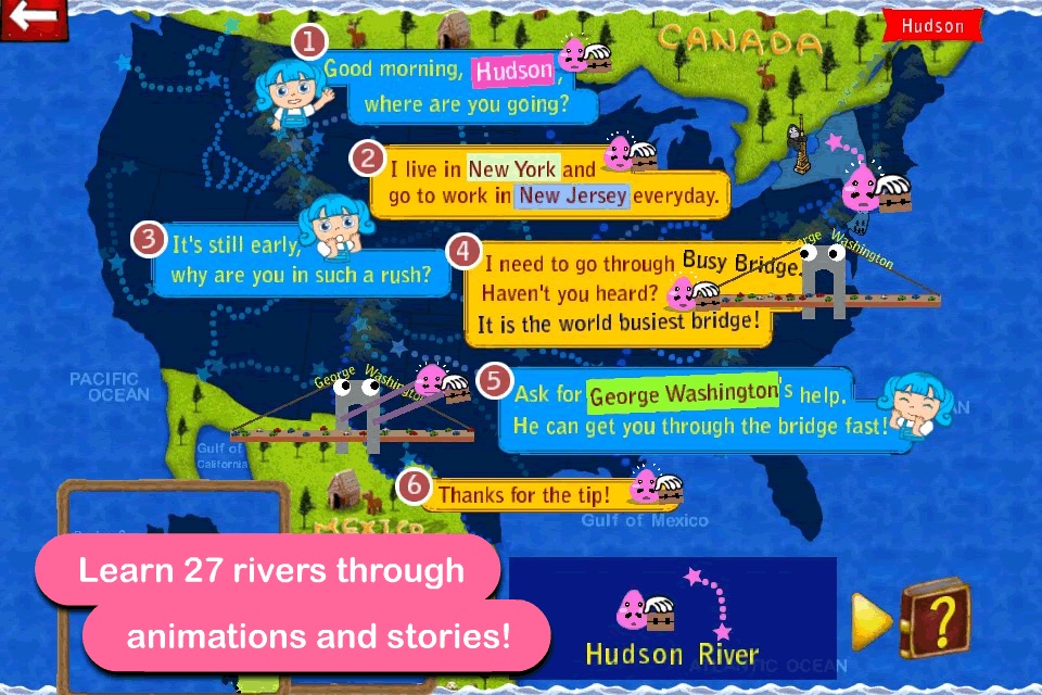 Explore the USA with Roxy screenshot 2