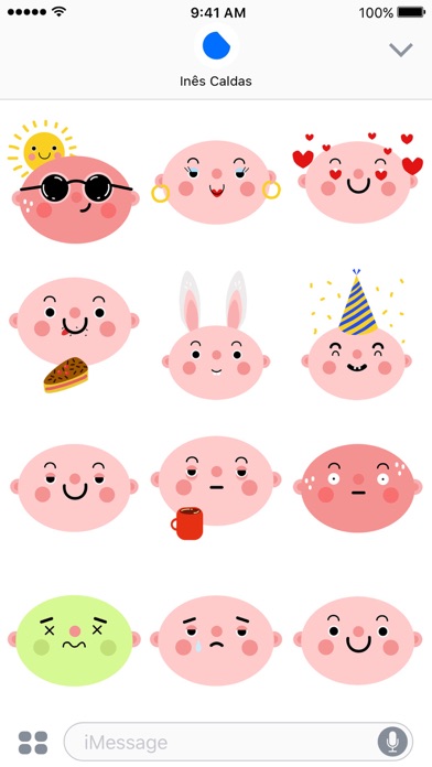 Pinkie Stickers screenshot 3
