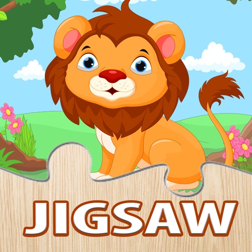 Animals Puzzle Games Free Jigsaw Puzzles for Kids Icon