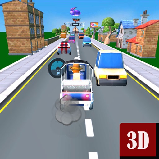Tuk Tuk Racing City 3D iOS App