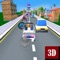 Tuk Tuk Racing City 3D, Controls driving TukTuk  on the road