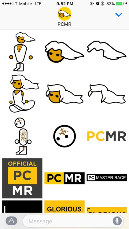 PCMR Stickers