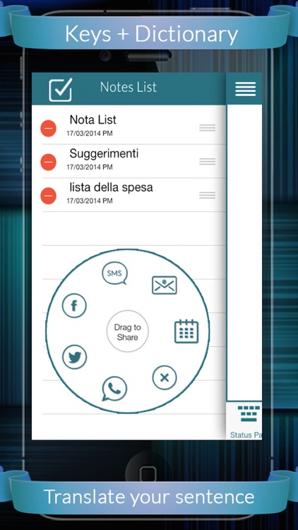 Italian Eng Dictionary + Keys screenshot-3