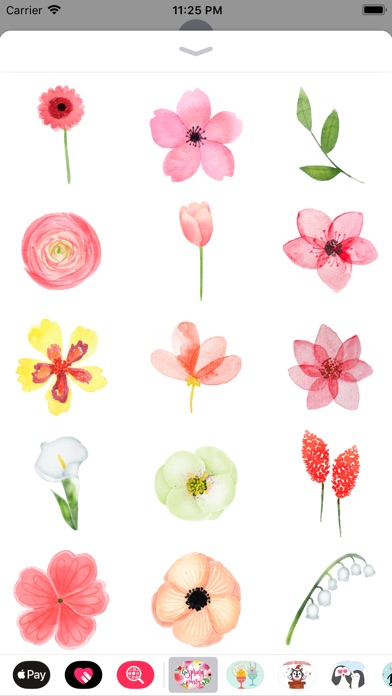 Watercolor Spring Flower Party screenshot 2