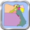 Egypt puzzle map game will help you to learn the map’s shape and name of every district