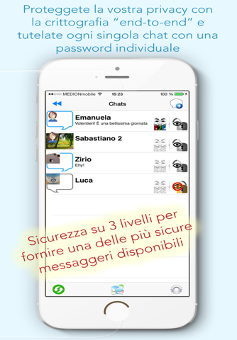 SelfieCheckr E2E Messenger screenshot 3