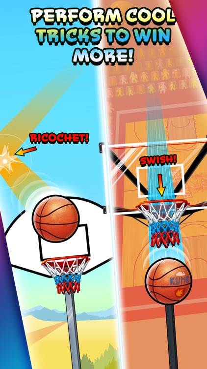 Basket Fall - Basketball Dunking Sim screenshot-3