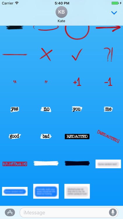 Redacted Stickers