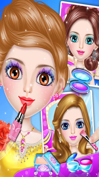 queen makeup salon - free kids game for girls