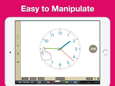 Clock Manipulative screenshot 2