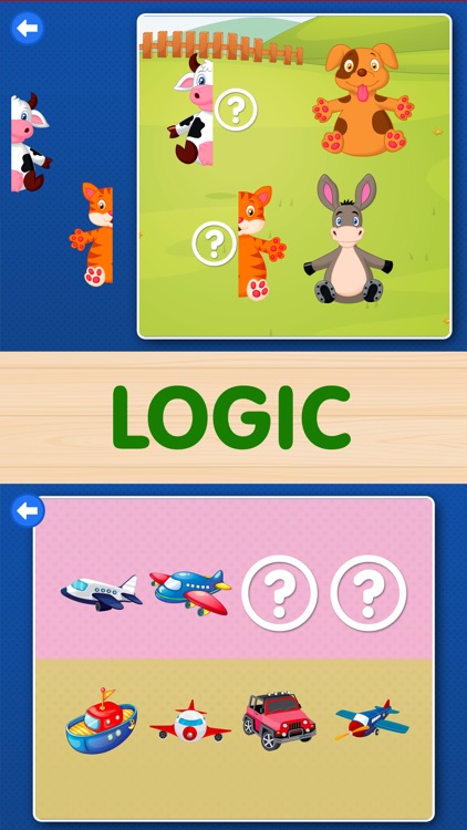 Toddler Kids Games: Boys, girls baby learning Free