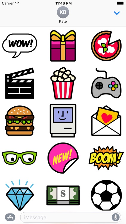 Essentials Stickers by Mojimade