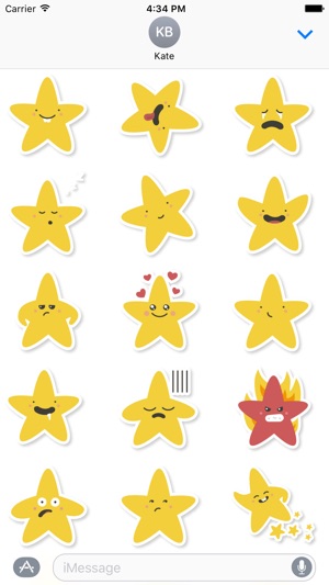 Starry Emoji for iMessage(圖2)-速報App