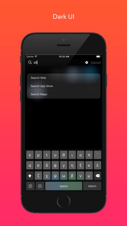 GreekType – Scientific Keyboard with Greek Letters screenshot-3