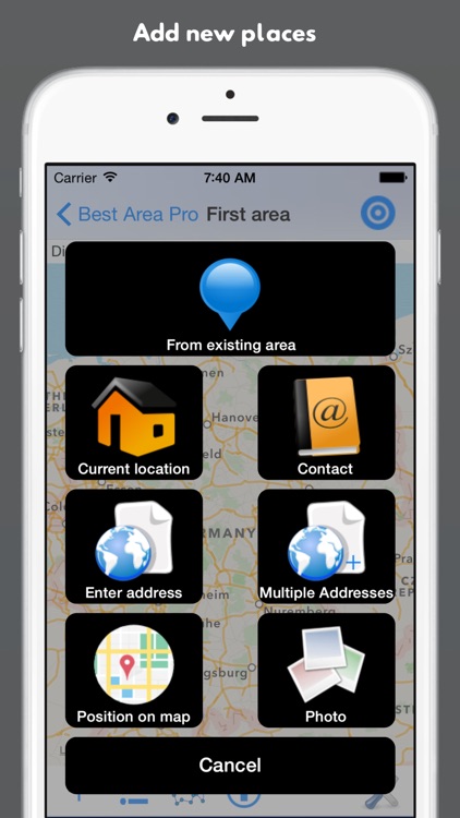 Best Area - Measure path and land area on map