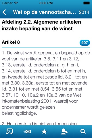 Meijburg Fiscale Wetten-app screenshot 2