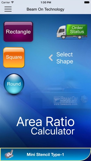 Area Ratio Calculator