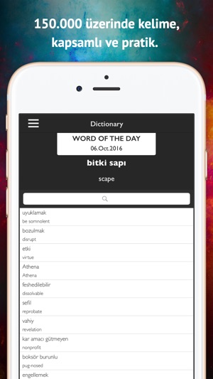 Türkçe - İngilizce Sözlük ve Kelime Test