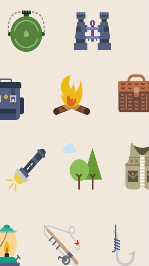 Camping Stickers - The great outdoors(圖2)-速報App