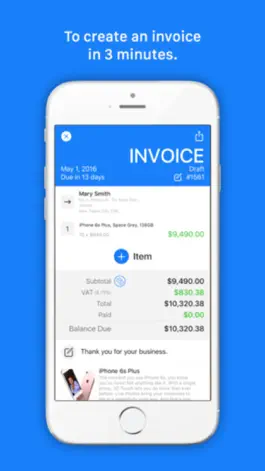 Game screenshot Invoice Go - Invoice Maker & Estimate. Templates Bill on the go mod apk