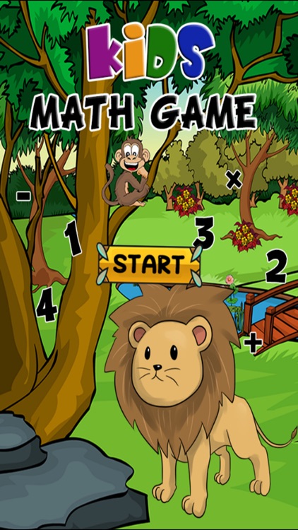 Free Kids Math Game for Lion Gang Edition