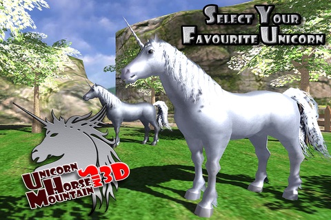 Unicorn Horse Mountain Simulator screenshot 3