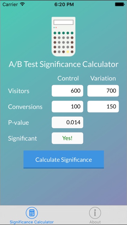 AB Testing Calculator by VWO