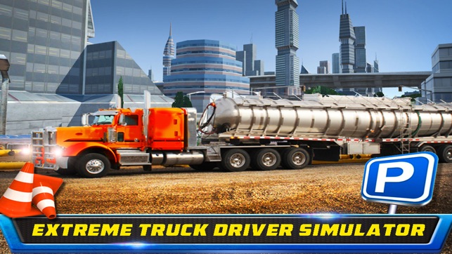 Extreme Truck Driver - Truck Parking Simulator 3D(圖1)-速報App