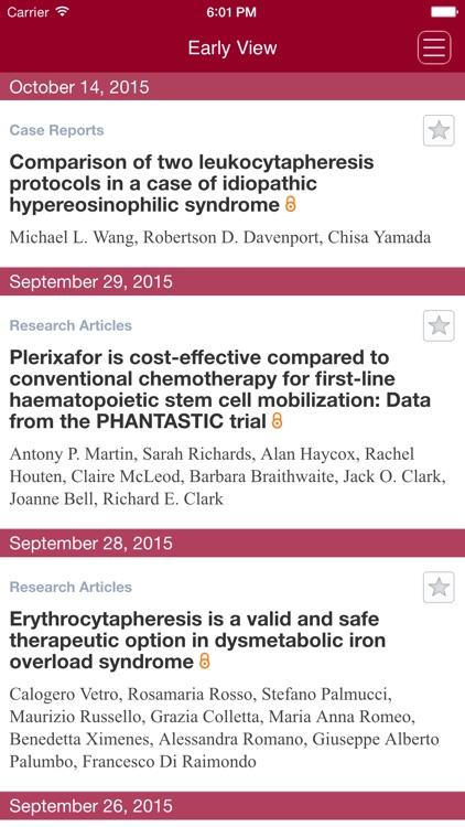 Journal of Clinical Apheresis