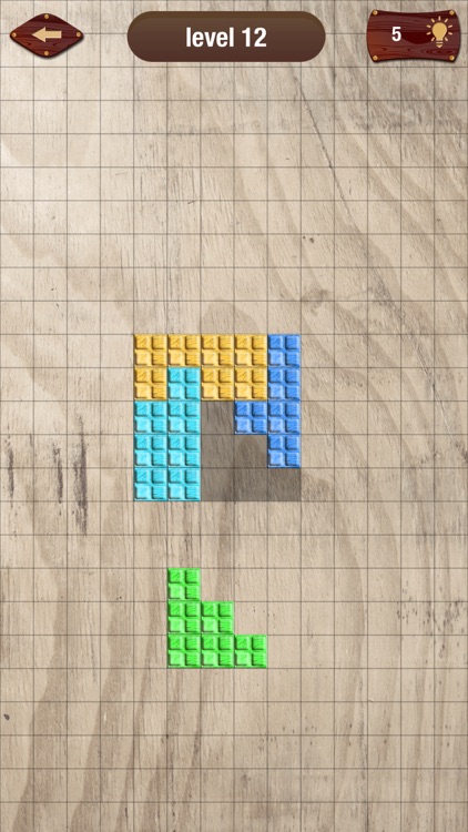 Wood Block Puzzle Game – Fantastic Matching Game For Brain and Cool Problem Solving Free App screenshot-3