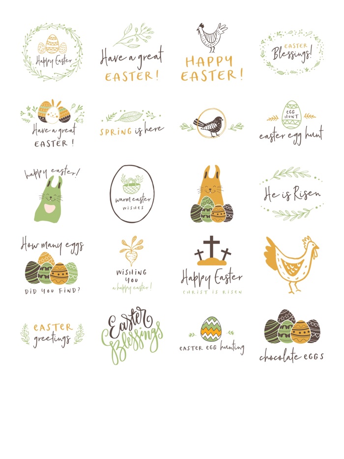 Easter Greetings for iMessage