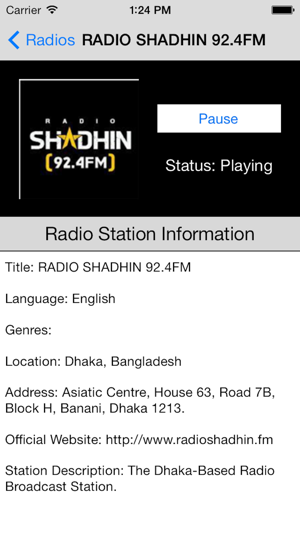 Bangladesh Radio Live Player (Bengali / Bangla Stations)(圖4)-速報App