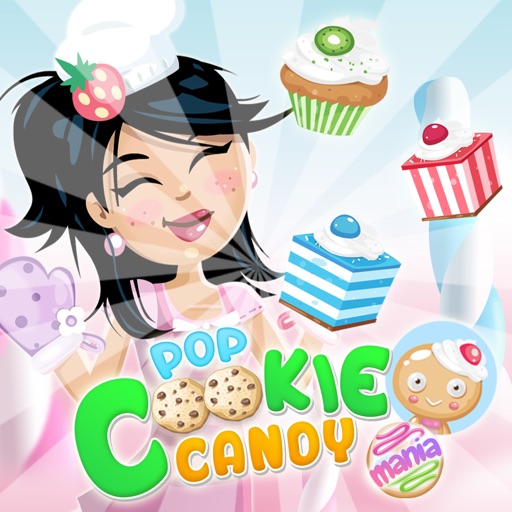 Pop Cookie Candy Mania Icon