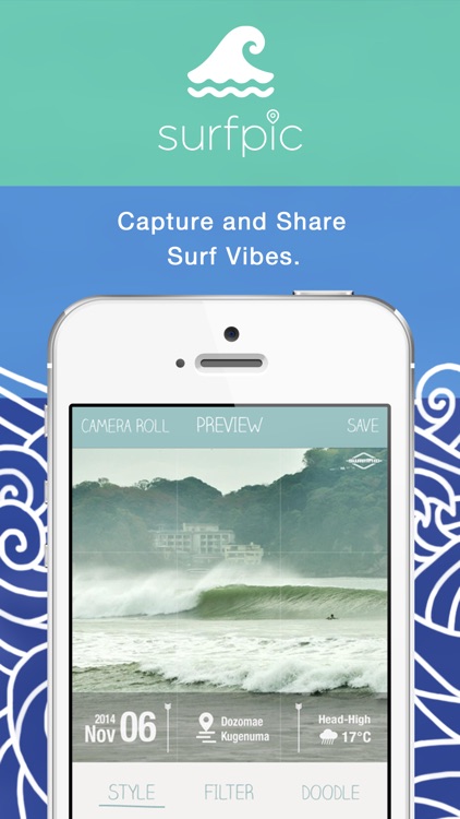 Surfpic – Surf Photo Editor screenshot-0