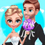 迷人的婚礼筹备时尚公主化妆