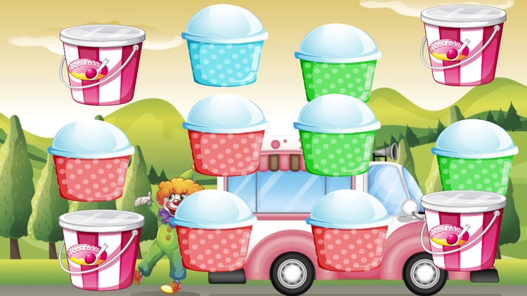Ice Cream game for Toddlers and Kids : discover the ice creams world ! FREE game screenshot-3