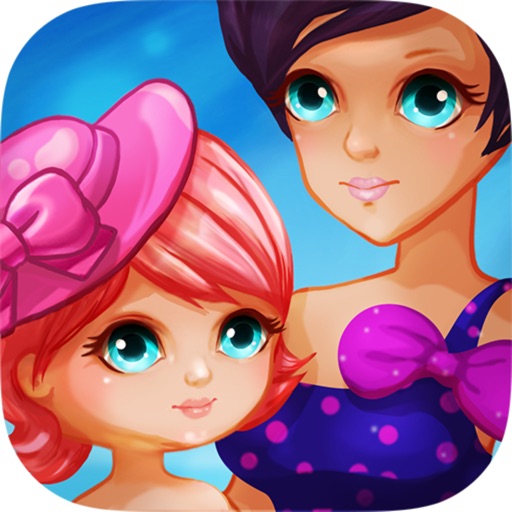 Mother And Daughter - Swimming Dress Up CROWN icon